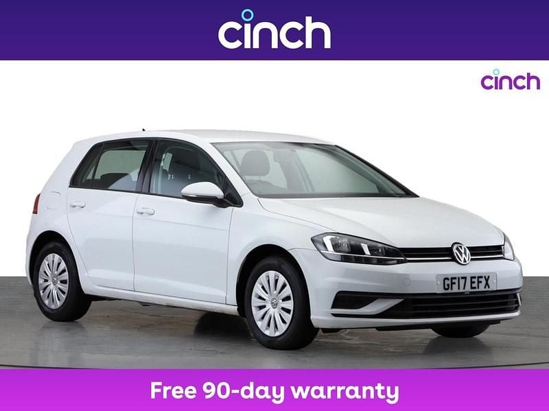 White Used 2017 VW Golf VII S Hatchback | £8,849 (Fair price) - Image 1/3