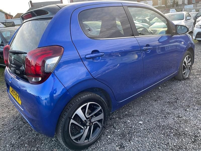 Used Peugeot 108 Allure 72 HP (52 kW) 2019 Blue Hatchback