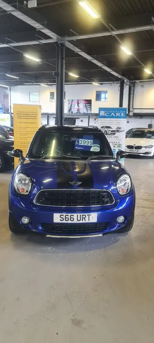 Używany Mini Cooper D 2014 Niebieski Hatchback