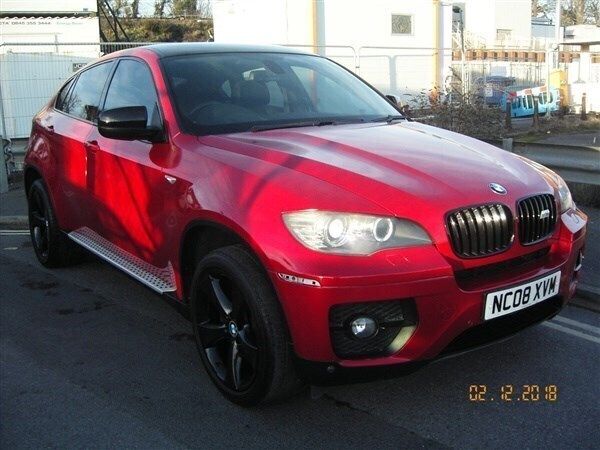 Met red Used 2008 BMW X6 SUV | £7,000 (Expensive) - Image 1/1