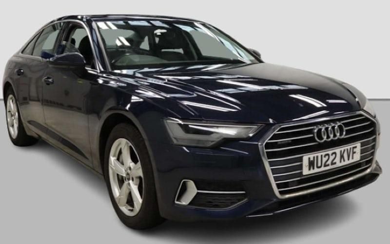 Used Audi A6 Sport 299 HP (219 kW) 2022 Blue Sedan