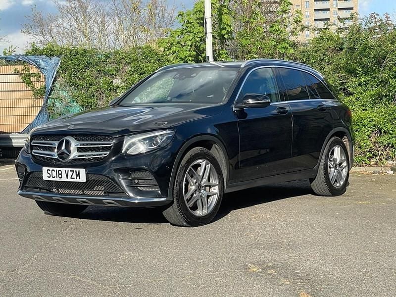 Used Mercedes GLC250 AMG line 2018 Black Estate