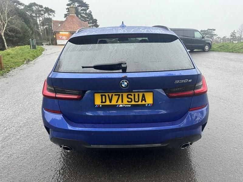 Used BMW 330e M Sport 2021 Blue Estate