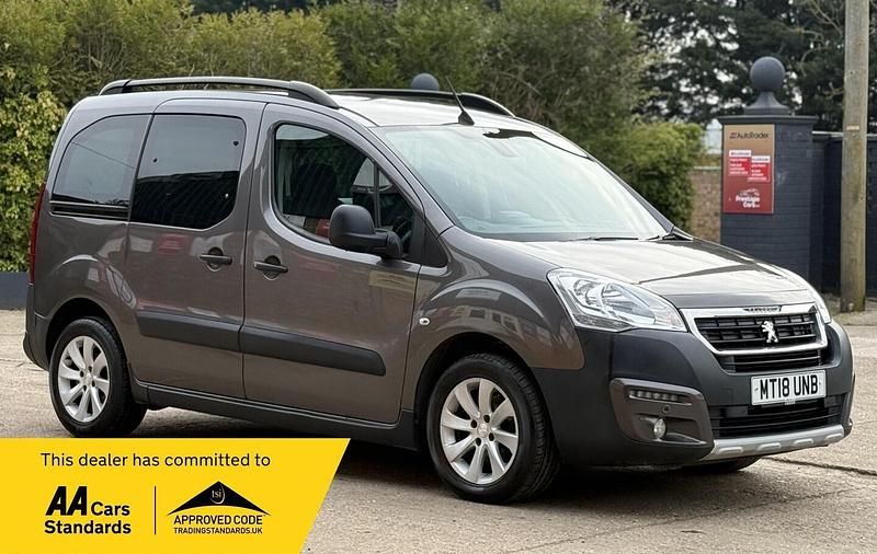 Used Peugeot Partner Tepee Outdoor 2018 Grey MPV