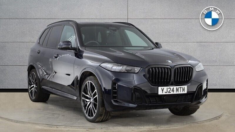 Black Used 2024 BMW X5 M Sport SUV | £66,950 (A bit pricey) - Image 1/4