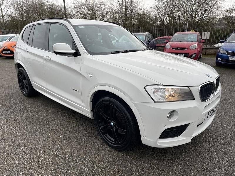 White Used 2014 BMW X3 M Sport SUV | £9,999 (Fair price) - Image 1/4