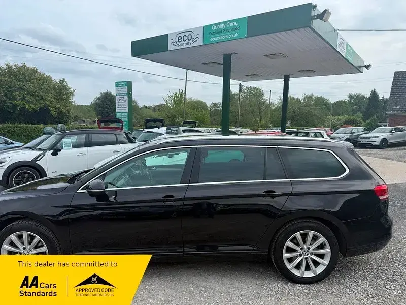 Usado VW Passat Business 190 CV (139 kW) 2016 Negro Familiar