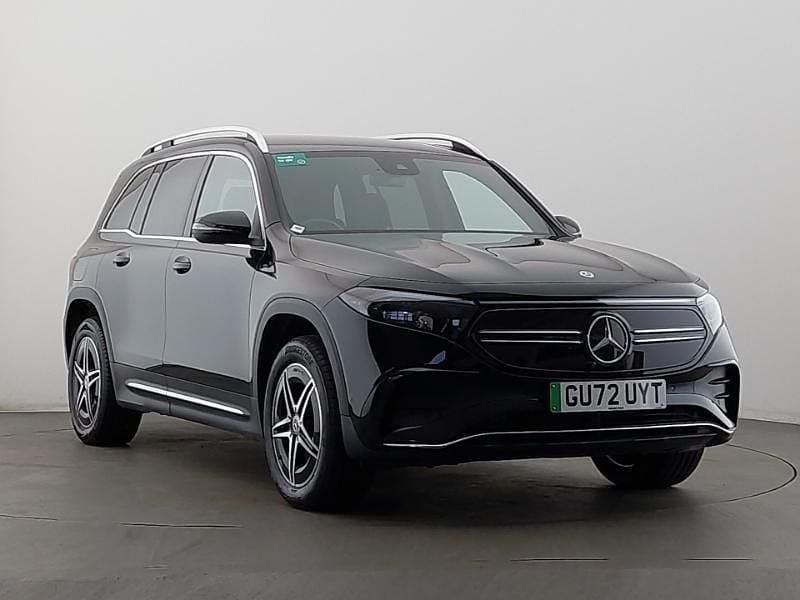 Black Used 2022 Mercedes EQB350 AMG line SUV | £27,998 (Fair price) - Image 1/4