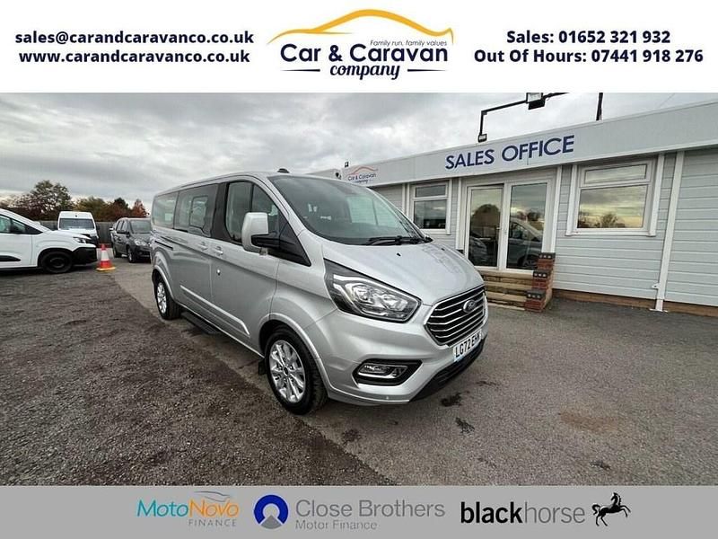Silver Used 2022 Ford Tourneo Custom Titanium Van | £18,750 (Super price) - Image 1/4