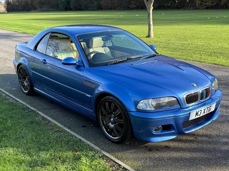 Blue Used 2003 BMW M3 M Sport Cabriolet | £12,995 (Fair price) - Image 1/4