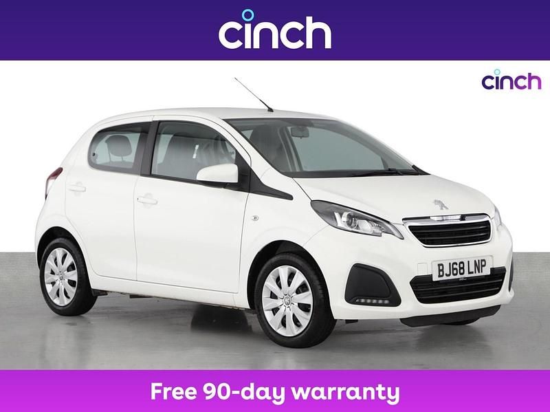White Used 2018 Peugeot 108 Active Hatchback | £7,249 (A bit pricey) - Image 1/3
