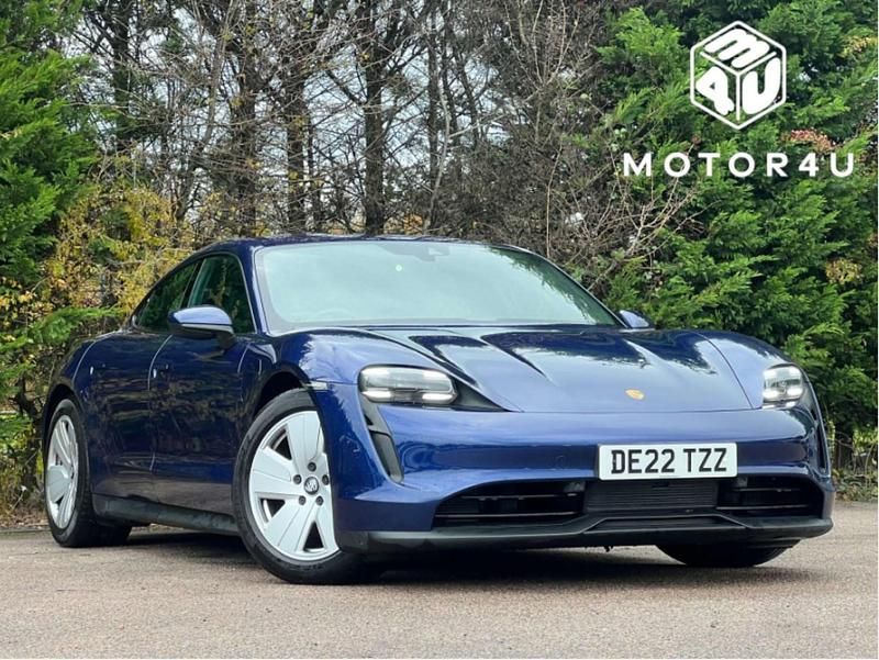 Blue Used 2022 Porsche Taycan Sedan | £34,990 (Super price) - Image 1/3