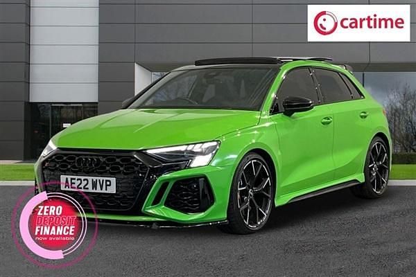 Green Used 2022 Audi RS3 Comfort Sedan | £49,500 (Fair price) - Image 1/4