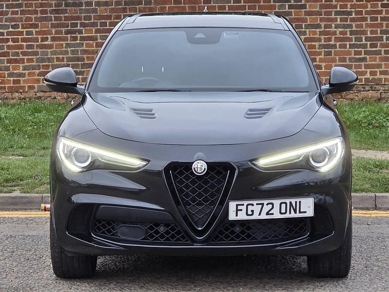 Used Alfa Romeo Stelvio Quadrifoglio 503 HP (369 kW) 2022 Black SUV