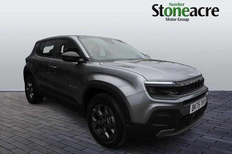 Grey New 2025 Jeep Avenger Longitude SUV | £19,995 (Good price) - Image 1/1