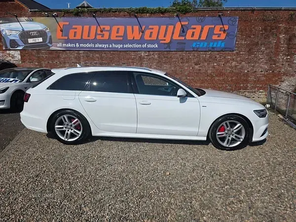Used Audi A6 S-Line 2016 White Estate