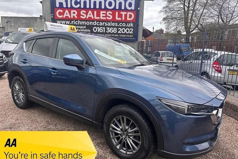Used Mazda CX-5 150 HP (110 kW) 2018 Blue SUV