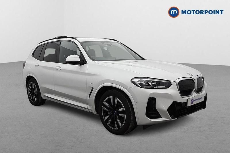 White Used 2022 BMW iX3 M Sport SUV | £25,449 (Super price) - Image 1/4