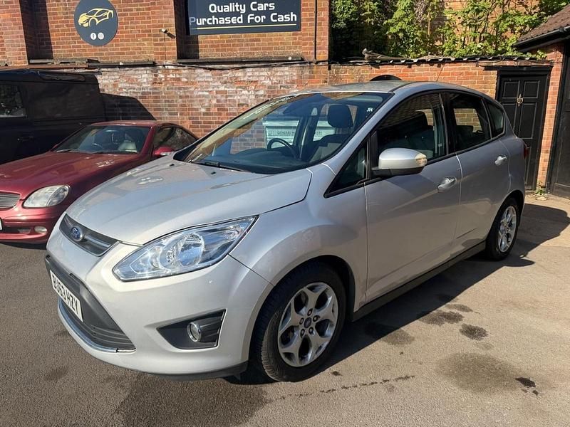 Begagnad Ford C-MAX Zetec 115 HK (84 kW) 2013 Silver Minibuss