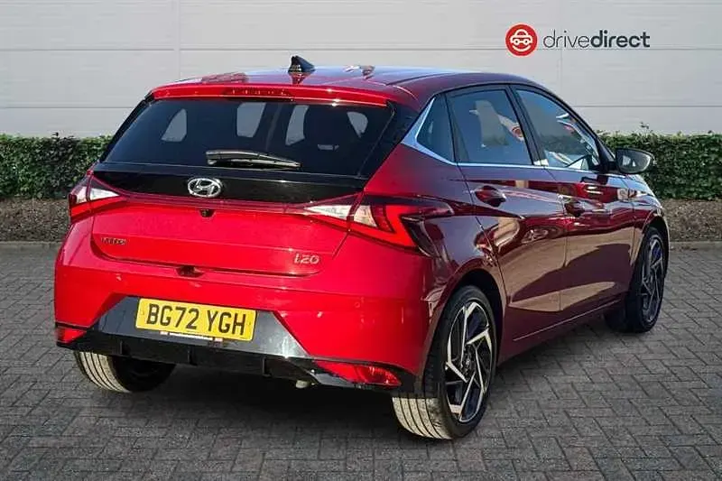 Used Hyundai i20 Premium 100 HP (73 kW) 2022 Red Hatchback
