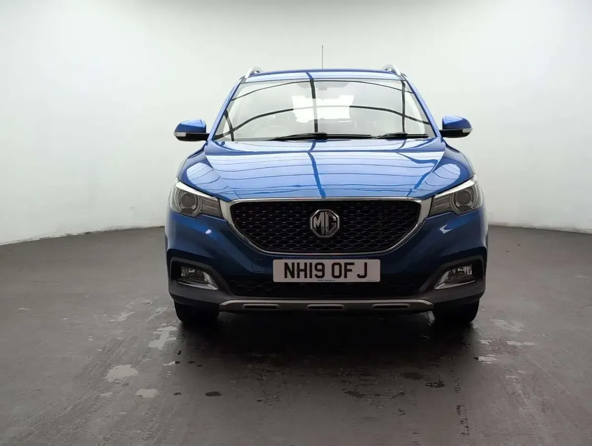 Used MG ZS Exclusive 106 HP (77 kW) 2019 Blue SUV