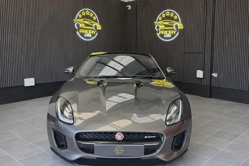 Used Jaguar F-Type R-Dynamic 380 HP (279 kW) 2018 Grey Coupe