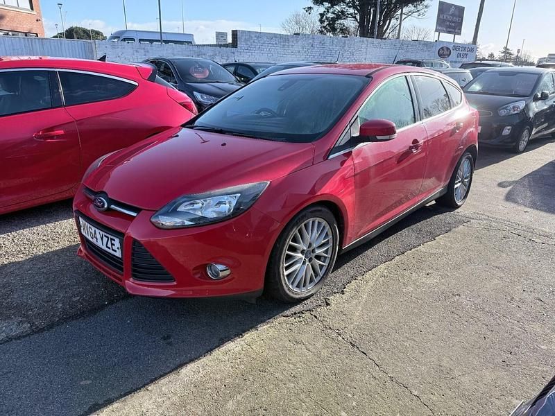 Used Ford Focus Zetec 2014 Red Hatchback