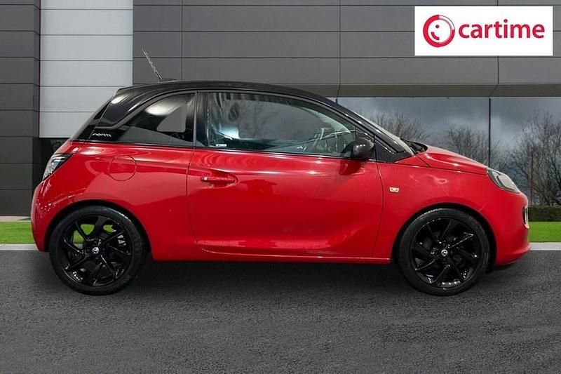 Used Vauxhall Adam S 70 HP (51 kW) 2017 Red Hatchback