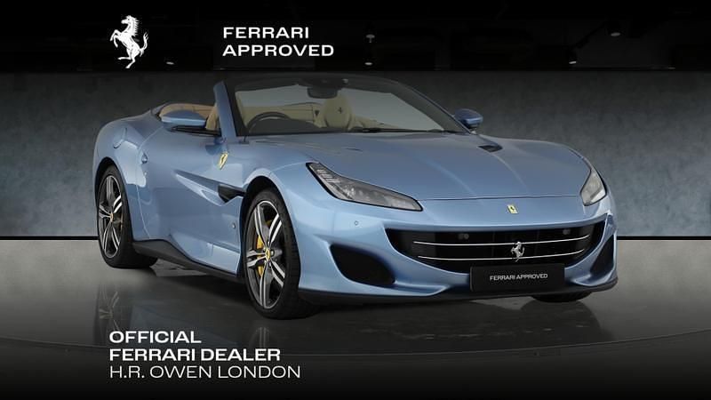 Azzurro california Used 2019 Ferrari Portofino Cabriolet | £109,000 (Fair price) - Image 1/4