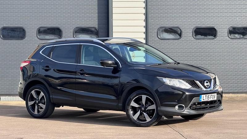 Used Nissan Qashqai N-TEC 2015 Black SUV