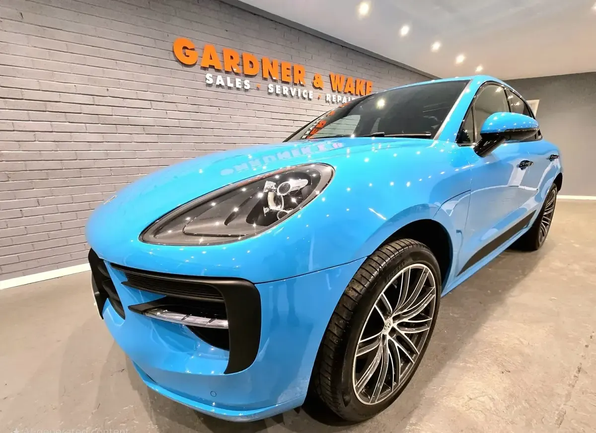 Used Porsche Macan S 2020 Blue SUV