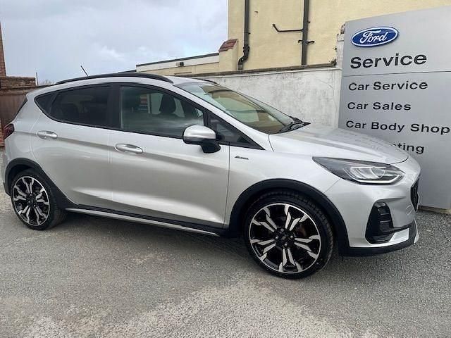 Used Ford Fiesta Active 125 HP (91 kW) 2022 Blue Hatchback