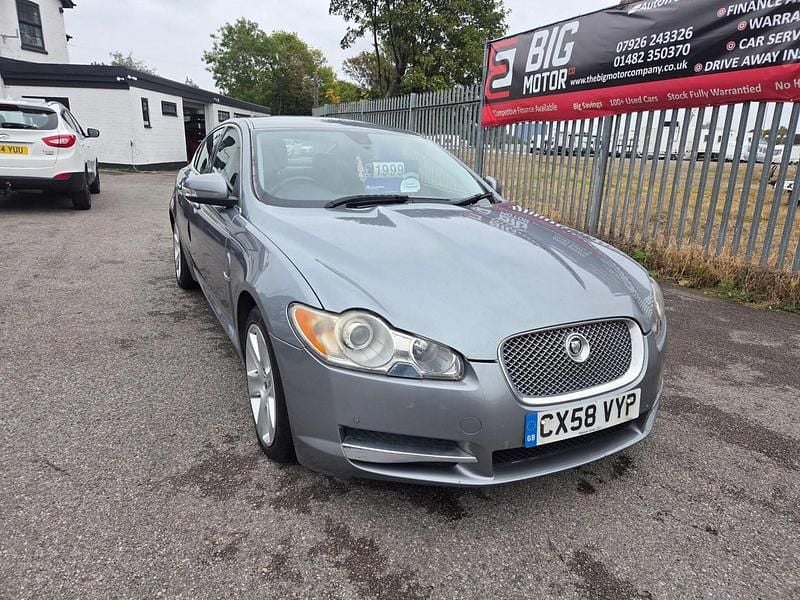 Grey Used 2008 Jaguar XF Premium Luxury Sedan | £1,999 (Expensive) - Image 1/4