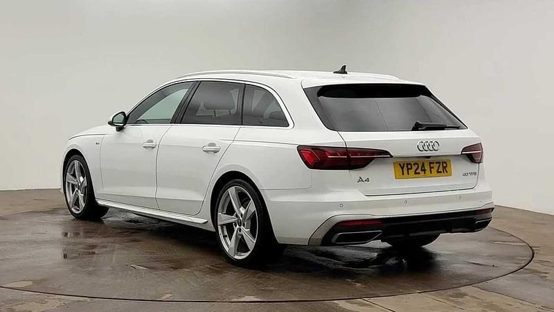 Used Audi A4 S-Line 204 HP (150 kW) 2024 White Estate