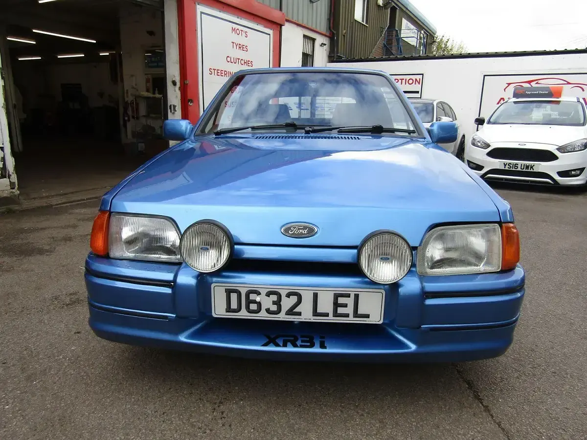 Used Ford Escort Cabriolet 1986 Blue Cabriolet
