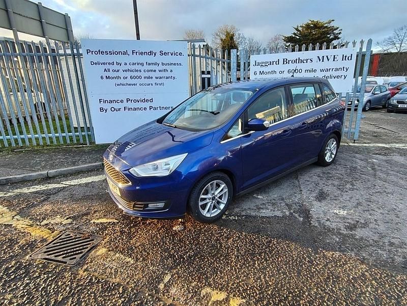 Blue Used 2017 Ford C-MAX Zetec MPV | £6,450 (Fair price) - Image 1/4