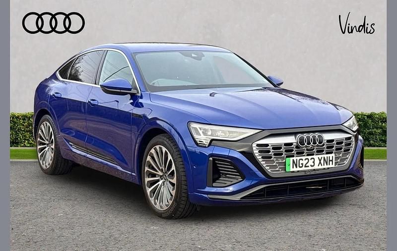 Used Audi Q8 e-tron S-Line 300 kW (408 HP) 2023 Blue SUV