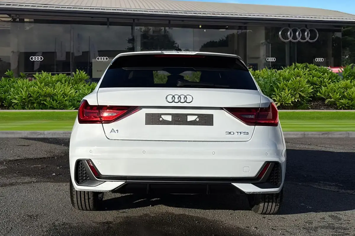 New Audi A1 Sportback S-Line 2025 White Hatchback