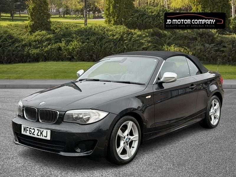 Used BMW 118 Cabriolet Exclusive 2012 Black Cabriolet