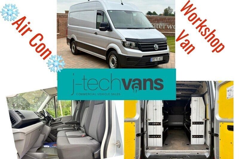 Silver Used 2021 VW Crafter Trendline Van | £19,995 (Expensive) - Image 1/4
