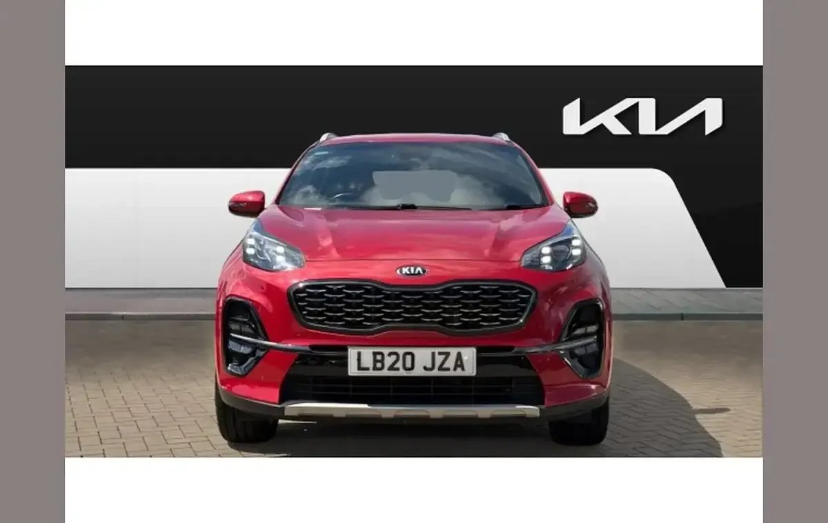 Used Kia Sportage GT-Line 134 HP (98 kW) 2020 Red SUV