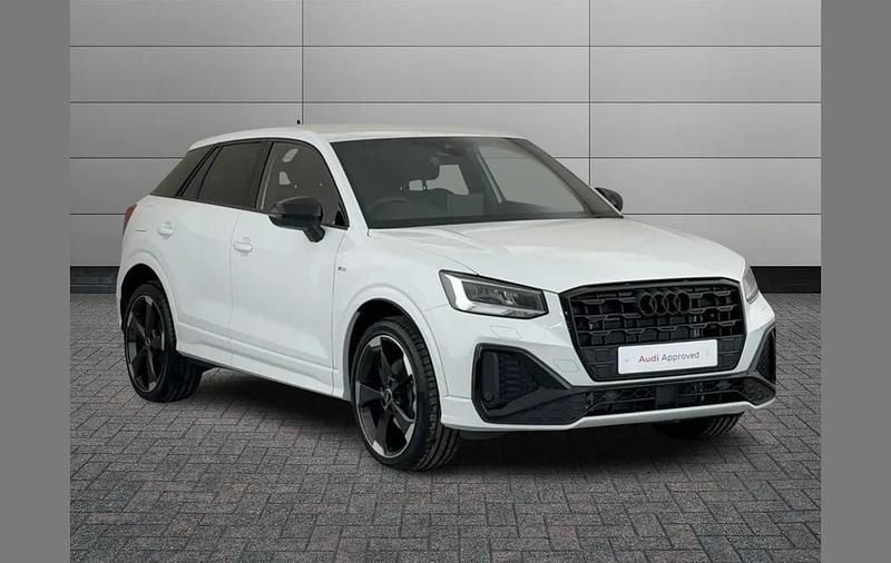 White New 2025 Audi Q2 Black Edition SUV | £32,241 (A bit pricey) - Image 1/4