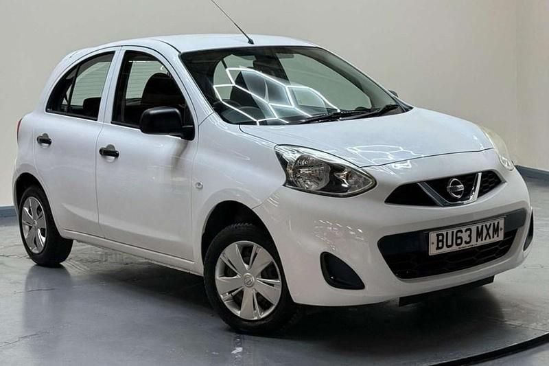 White Used 2014 Nissan Micra Visia Hatchback | £3,750 (Fair price) - Image 1/1