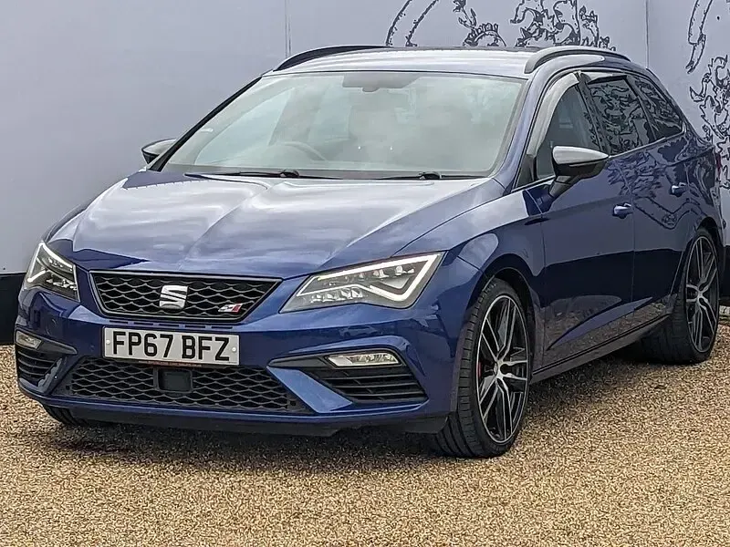 Used Seat Leon CUPRA 2017 Blue Estate