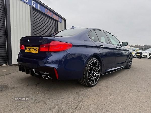 Used BMW 520 M Sport 2017 Blue Sedan