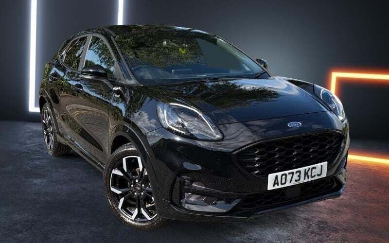 Black Used 2023 Ford Puma ST-Line X Hatchback | £21,000 (Fair price) - Image 1/4