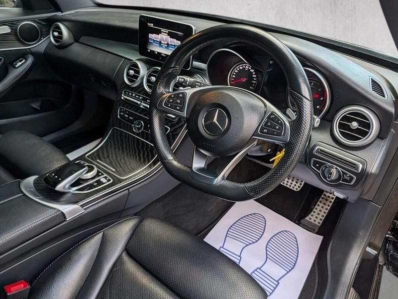 Used Mercedes C220 AMG line 2017 Black Estate