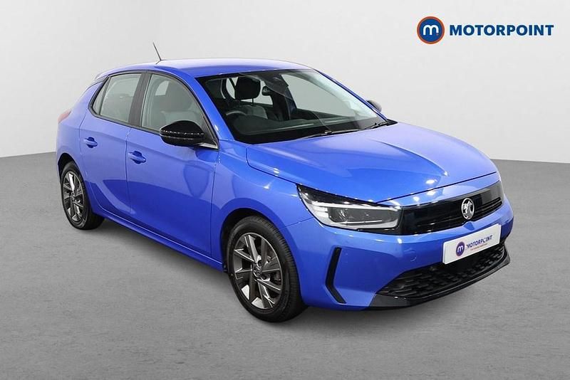 Used Vauxhall Corsa Design Edition 75 HP (55 kW) 2023 Blue Hatchback