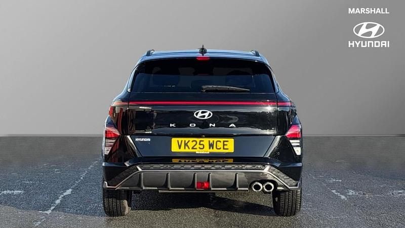 Used Hyundai Kona N Line 138 HP (101 kW) 2025 Abyss black SUV