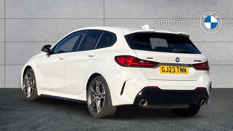 Used BMW M135 Shadowline 302 HP (222 kW) 2023 White Hatchback